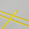 Multi Purpose Yellow Nylon Cable Ties 3.6mmX250mm Self Locking Nylon 66 Cable Ties