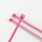 Ikatan Kabel Nylon Merah Muda Serba Guna ISO 200MM X 2.5 MM