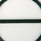Warna Hijau Bulat Syal Plastik Gantungan Logo Disesuaikan Untuk Toko Eceran